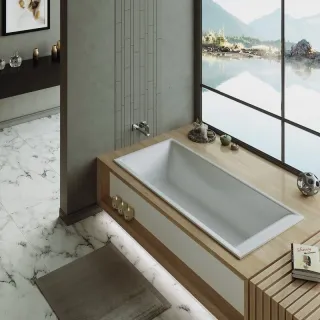 Ванна из искусственного камня Timo Anneli ANNELI1800 180x90 см белый